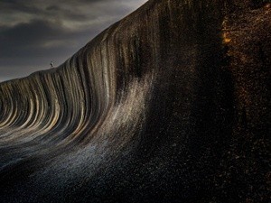 The Wave Rock in Hyden, Western Australia.