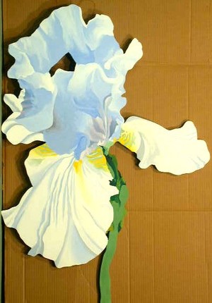 (Cut-out) Blue Iris