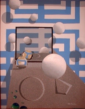 the mirror