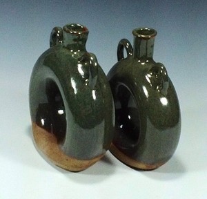 A Pair of Donut Bottles