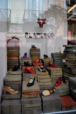 Window Display in Madrid