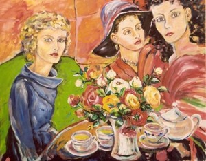 Tea Time at the YWCA (Hayes)