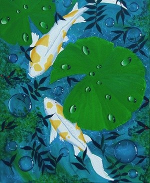 koi at the museum 
