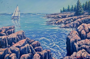 Sailing at Acadia