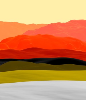 Mountains in Gradient