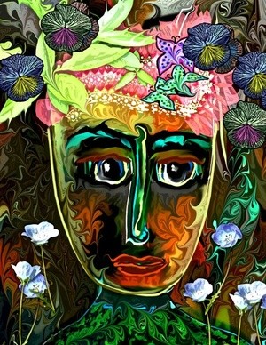 HER VISION OF THE WORLD IS ALWAYS IN FLUX