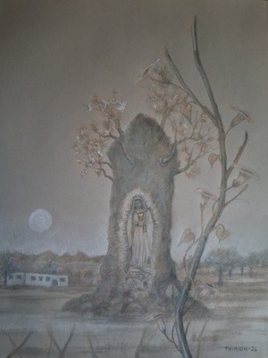 The Silent Emergence on the Wounded Plain
