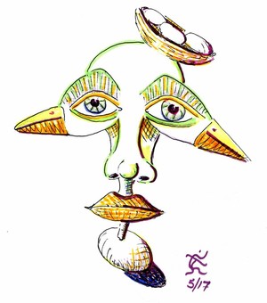 Eggman III (original drawing)