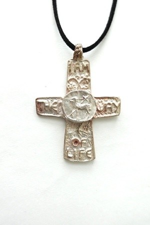 Tau Cross Jesus  by Gomolka Art Studio Line ETSY