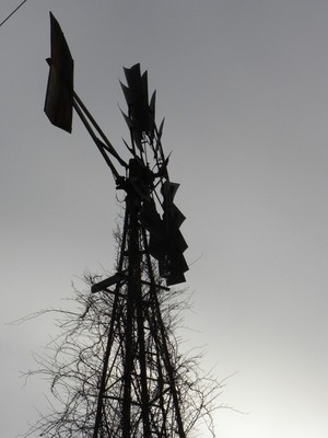 winter windmill