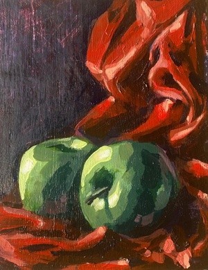 Apple still life 