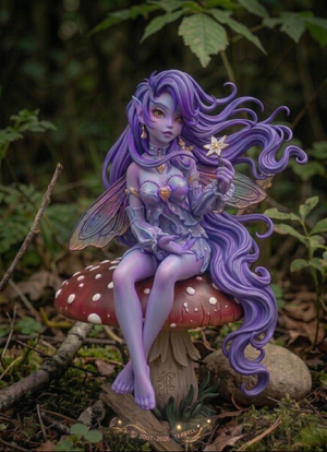 DORFEO Iridescent Fairy Figurine PROP