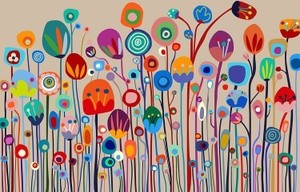 Playful Botanical Parade