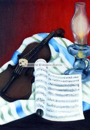 Still Life with Violin