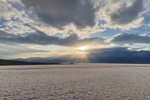 Badwater Basin at Sunset