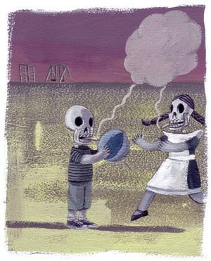 Smoking Calaveras