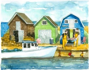 Fishing Huts