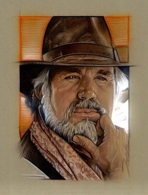 Kenny Rogers Portrait 