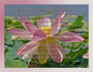 Gratitude