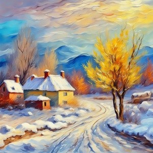 Winter landscape 