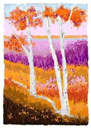 Birches II
