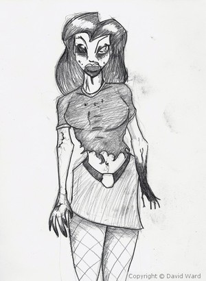 Zombie girl