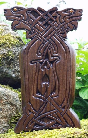 Entwined Celtic Dogs