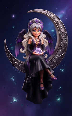 The Raven Queen's Watchful Gaze
