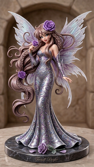 Gossamer Magic of the Violet Rose