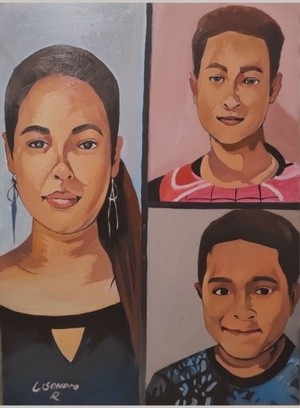 MY SISTER VICKY AND HER TWO SONS CAMERON AND CHRISTIAN 