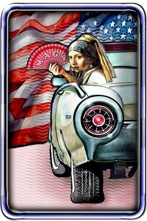 GIRL With EARRING & T-BIRD