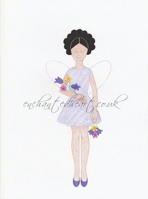Fairy and Spring Posies