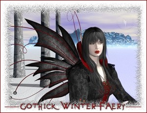 Winter Gothic Faery