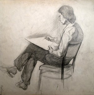 Volodya Drawing. 1978