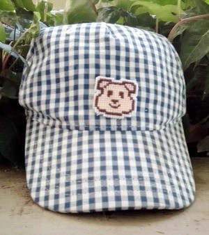 Winky Cross Stitch Hat