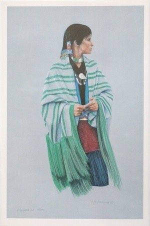 Green Shawl small