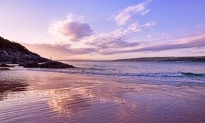 Fisherman at sunset