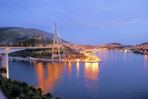 Franjo Tudjman Bridge - Dubrovnik Croatia
