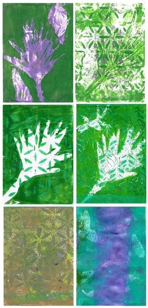 Monoprint Collage
