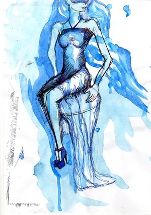 A Blue Lady