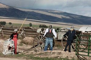 Montana ranch art.....trick or treat ?