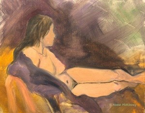 Reclining Girl