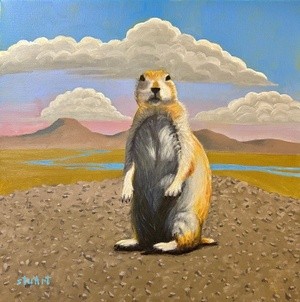 Curious Prairie Dog