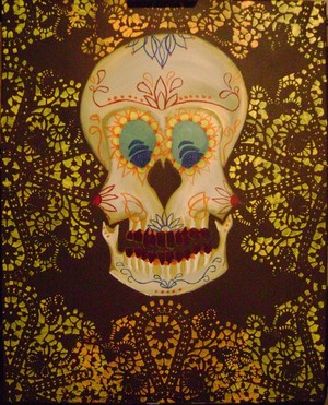 fancy skull