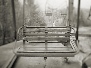 Empty Ski Lift