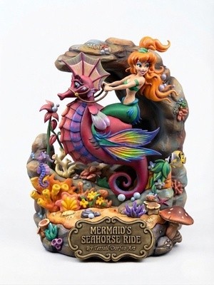 Mermaid's Seahorse Ride