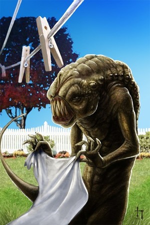 Laundry Alien