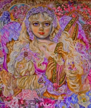Yumi Sugai. An angel with herbs. 