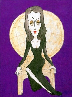 Mrs. A. -- Morticia Addams