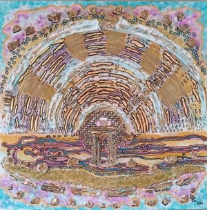 The Ancient Theatre of Messina 50X50cm